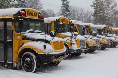 Sudbury School Bus Service Suspended Amid Ongoing Snow Cleanup Operations
