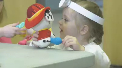 Teddy Bear Clinics in Spruce Grove Ease Children's Medical Fears