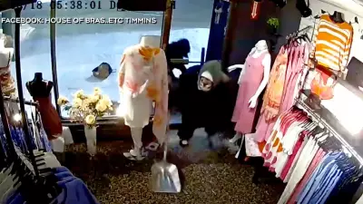 Thieves Target Timmins Lingerie Store in Brazen Clothing Heist