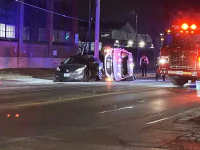 Toronto Security Driver Charged After Collision with Parked Car