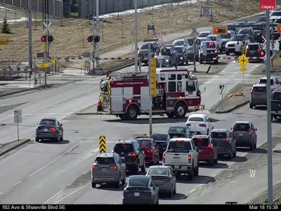 Traffic Disrupted After Two-Vehicle Collision in Southeast Calgary