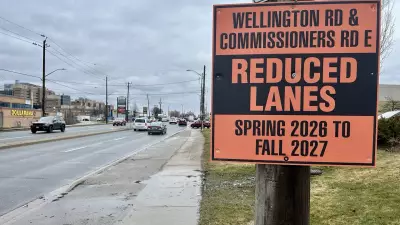Two-Year BRT Construction Disruption Begins at Wellington and Commissioners Intersection
