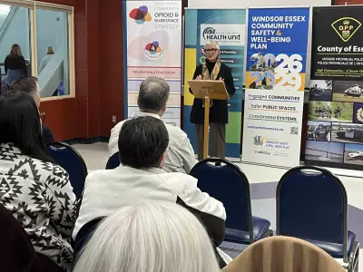 Windsor-Leamington Launches Neighborhood Safety Plan for Mental Health and Substance Use