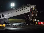 Air Canada Jet Crashes at LaGuardia Airport, Killing Two Pilots and Injuring Dozens