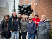 Brantford Rally Demands Tougher Penalties for Drug Dealers on Black Balloon Day