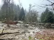 Coquitlam Mudslide Cuts Power to Thousands Amid Heavy Atmospheric River Rains