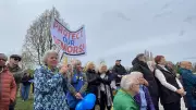 Delta Residents Rally for Seniors' Care Funding, Denounce Broken Promises