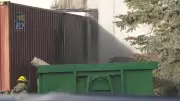 Dumpster Fire in Calgary's Forest Lawn Spreads to Adjacent Building