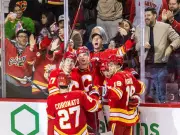 Flames Players Share Laughter Over Goofy Warmup Routine After Victory Over Panthers