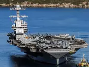 Laundry Fire Aboard USS Gerald R. Ford Injures Two Crew Members in Red Sea