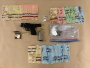 Loaded Gun, Drugs, and Cash Seized from Rideshare Passenger in Guelph