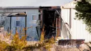 London Shed Fire Damages North London Implement Storage Structure