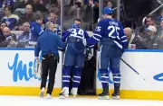 Maple Leafs Captain Auston Matthews Injured After Knee-on-Knee Hit from Ducks' Gudas