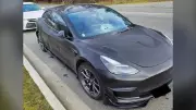 Nanaimo RCMP Investigate Vandalized Tesla as Potential Intentional Targeting