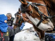 Ottawa Mounted Police Surprise Boy with Rare Disease, Brightening His Day