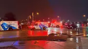 Pedestrian Hospitalized After Vehicle Collision in Etobicoke Intersection