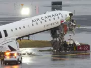 Photos Reveal Devastation and Chaos After Air Canada Crash at LaGuardia Airport