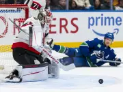 Reimer's Shutout Leads Senators to 2-0 Victory Over Struggling Canucks