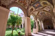Rome's Hidden Cloister: A Turbulent Past Etched in Frescoes