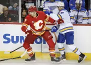 Rookie Gridin's Shootout Heroics Seal 2-1 Flames Victory Over Blues