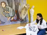 Saskatoon Iranian Artist Honors Protest Victims Through Interactive Art Performance