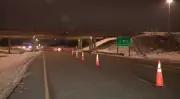 Saskatoon Overpass Sustains Damage After Collision with Semi-Truck