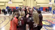 STA Flames Volleyball Team Makes School History with First Senior Girls Title in 35 Years