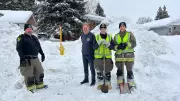 Sudbury Firefighters Race to Uncover Snow-Buried Hydrants as Every Second Counts