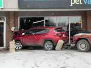 SUV Crashes into Winnipeg Pet Store, No Injuries Reported in Marion Street Incident
