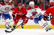 Suzuki Leads Streaking Canadiens to 3-1 Victory Over Hurricanes