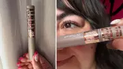 Testing Maybelline's New Lash Sensational Body Mascara on Straight Lashes