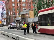 Toronto Streetcar Driver Hospitalized After Being Struck by Vehicle Downtown