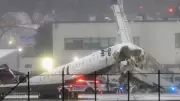 Video Captures Air Canada Jet Crash at New York's LaGuardia Airport