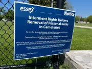 Windsor Officials Remind Residents of Cemetery Bylaw and Grave-Site Regulations