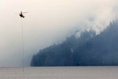 10 Properties Under Evacuation Alert Due to Wildfire in B.C.
