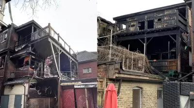 2 taken to hospital, 2 dogs rescued in Parkdale apartment fire