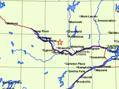 3.9-Magnitude Earthquake Near Ottawa Felt Across Southern Ontario and Quebec