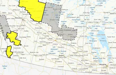 Alberta Clipper Winter Storm Targets Northwest and Central Saskatchewan Regions
