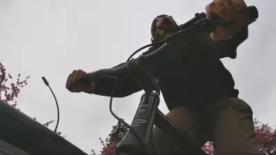 Bicycle Polo Player Inspired by Film Festival Funded by Recycling Cans