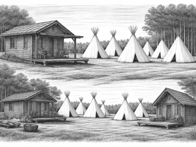 Blackfoot Crossing Historical Park Expands with Year-Round Cabins