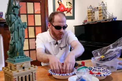 Blind Innovator Creates Accessible Lego Building System for Visually Impaired