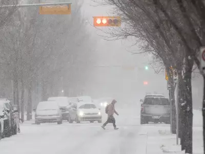 Calgary Braces for Heavy Snowfall Starting Wednesday Evening, Up to 20 cm Expected