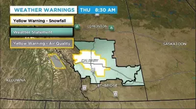 Calgary Braces for Spring Snowfall as Yellow-Level Warning Issued
