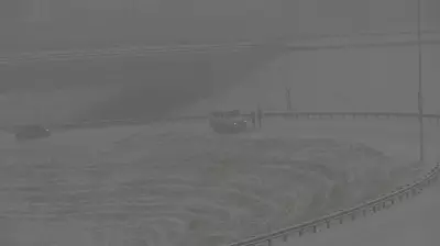 Calgary Crash Topples Light Pole Near Highway Ramp, Crews Clear Debris