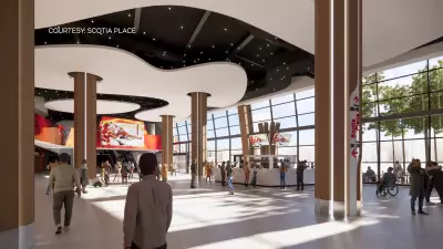 Calgary Flames Unveil Renderings of Scotia Place's Indoor Plaza