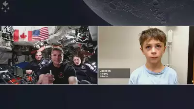 Calgary Student's Question Answered by Astronaut Jeremy Hansen from Space