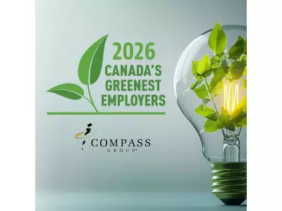Compass Group Canada Honored as One of Canada's Greenest Employers for 2026