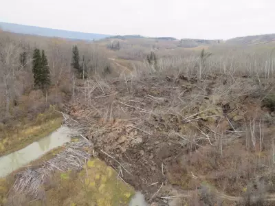 Cracking at Old Fort Slide Prompts Shelter-in-Place Order in Northeastern B.C.