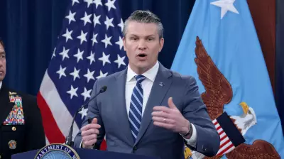 Defense Secretary Compares Press to Biblical Pharisees, Defends Trump's War Leadership