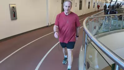 Edmonton Man Takes 70,000 Steps for 62nd Birthday